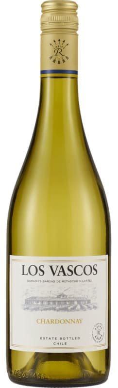 Los Vascos Chardonnay 2017 Front Bottle Shot