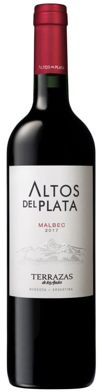 Terrazas de los Andes Altos del Plata Malbec 2017 Front Bottle Shot