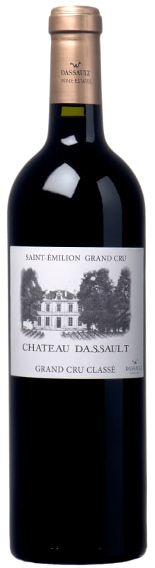 Chateau Dassault 2014 Front Bottle Shot