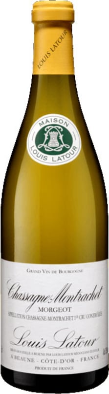 Louis Latour Chassagne-Montrachet Morgeot Premier Cru 2013 Front Bottle Shot