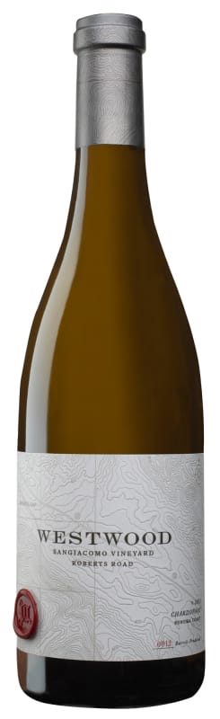 Westwood Winery Sangiacomo Vineyard Chardonnay 2015 Front Bottle Shot