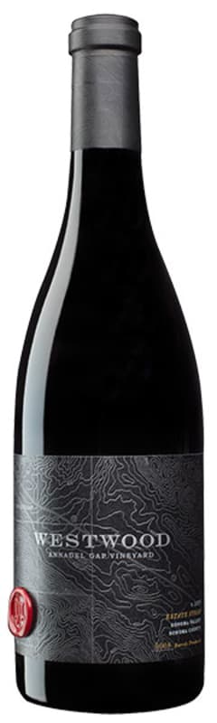 Westwood Winery Annadel Gap Vineyard Estate Syrah 2015 Front Bottle Shot