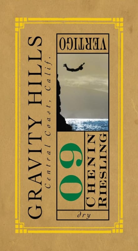 Gravity Hills Vertigo Chenin Blanc-Riesling 2009 Front Label