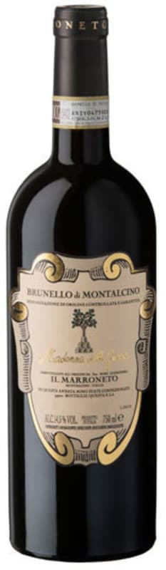 Il Marroneto Brunello Madonna delle Grazie 2013 Front Bottle Shot