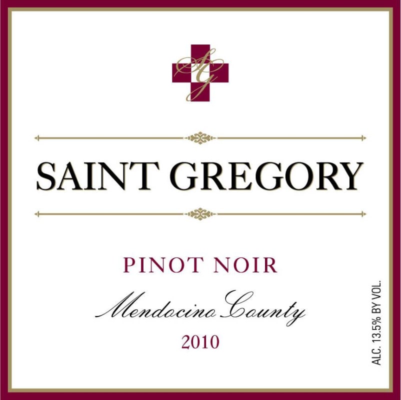 Graziano Pinot Noir 2010 Front Label