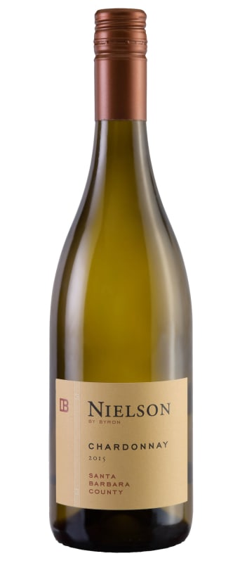 Nielson Santa Barbara Chardonnay 2015 Front Bottle Shot