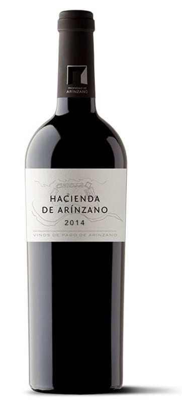 Arinzano Hacienda de Arinzano Red 2014 Front Bottle Shot