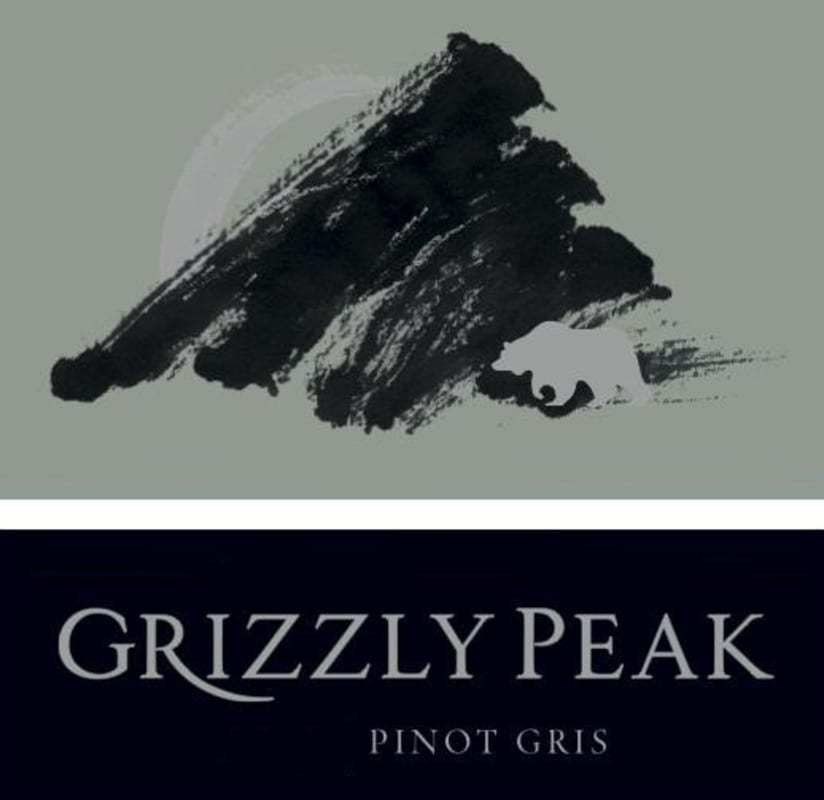 Grizzly Peak Winery Pinot Gris 2014 Front Label