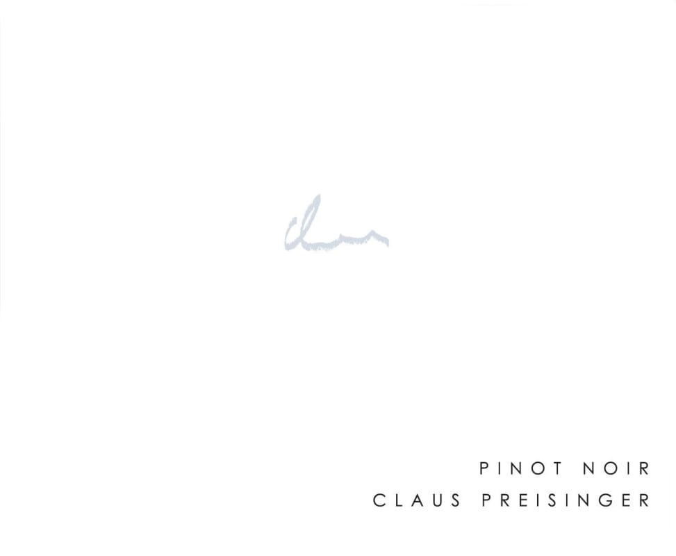Weingut Claus Preisinger Pinot Noir 2015 Front Label