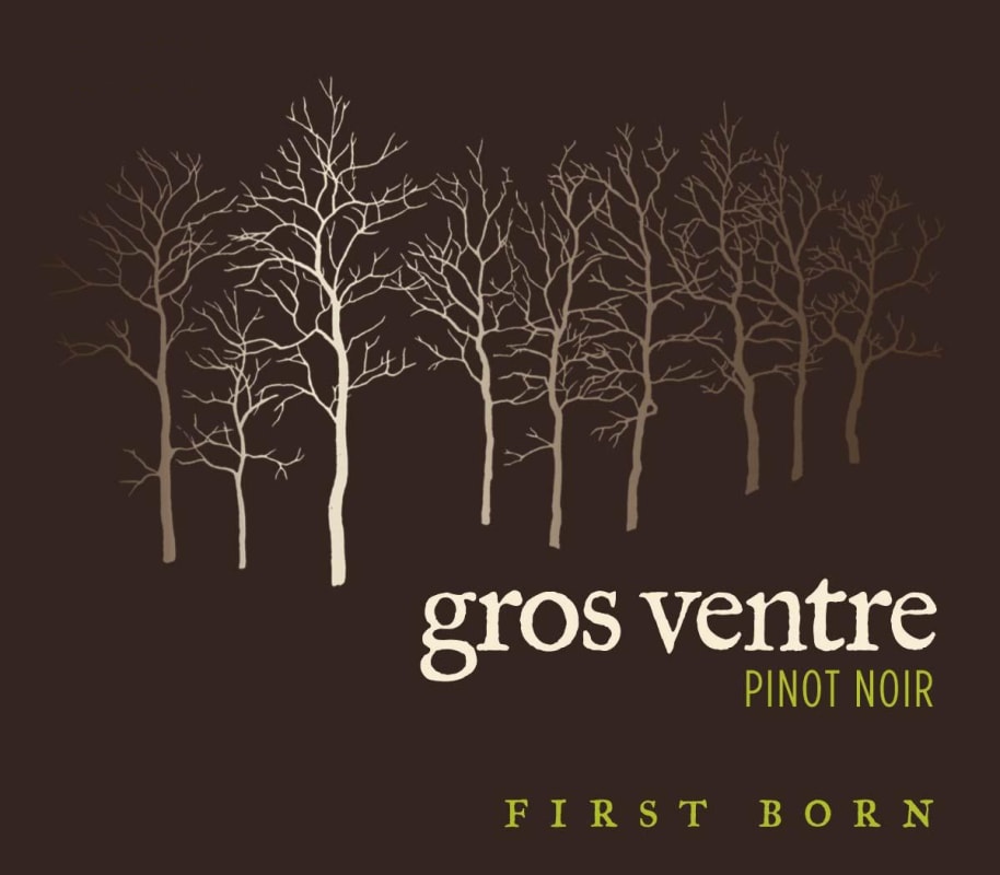 Gros Ventre Cellars First Born Pinot Noir 2012 Front Label