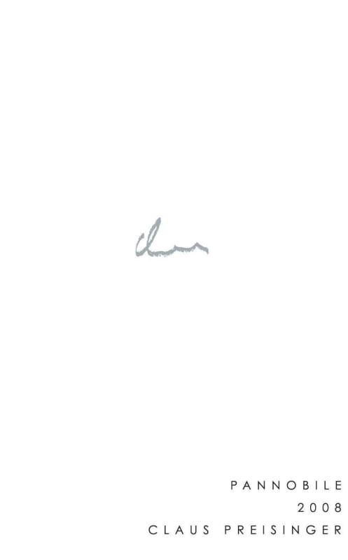 Weingut Claus Preisinger Pannobile 2008 Front Label