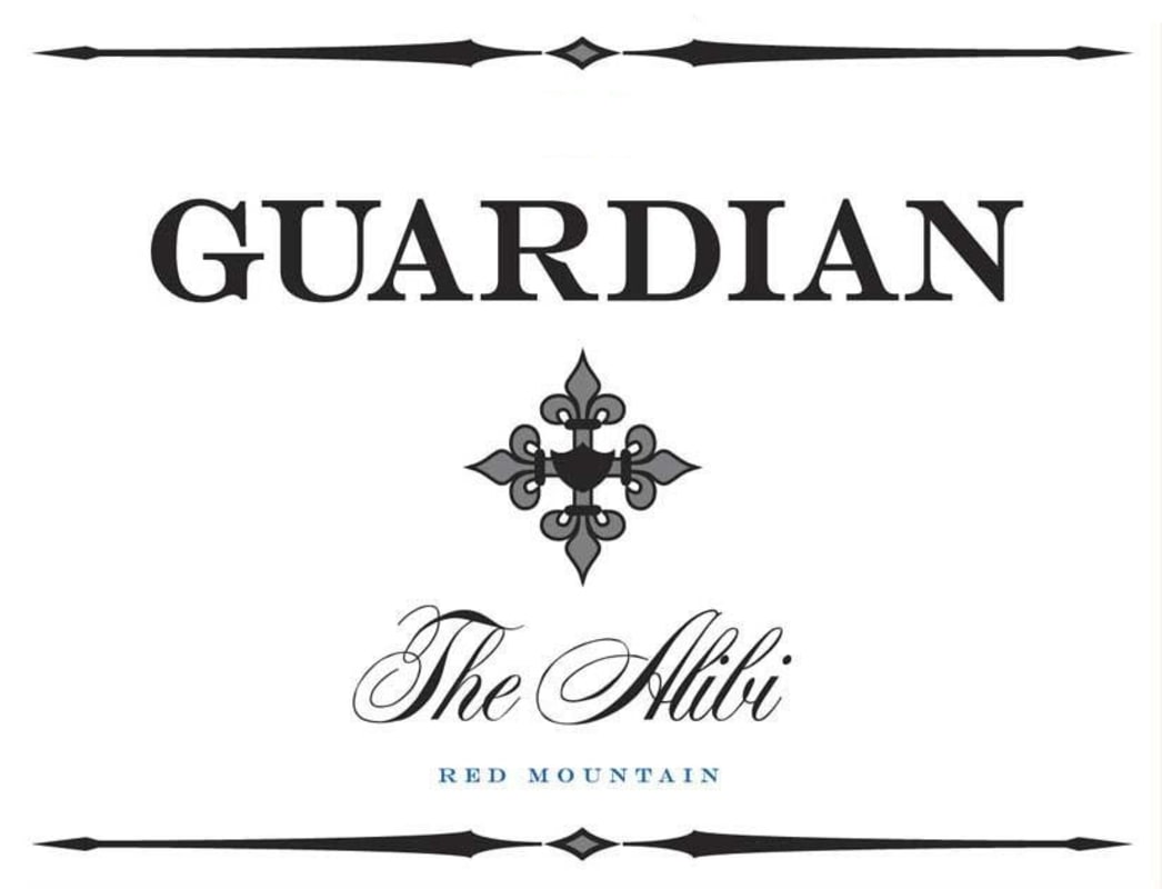 Guardian Cellars The Alibi 2012 Front Label