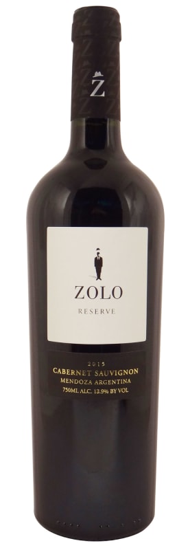 Zolo Reserva Cabernet Sauvignon 2015 Front Bottle Shot