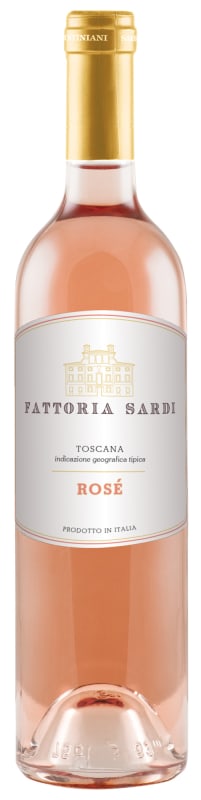 Fattoria Sardi Rose 2017 Front Bottle Shot