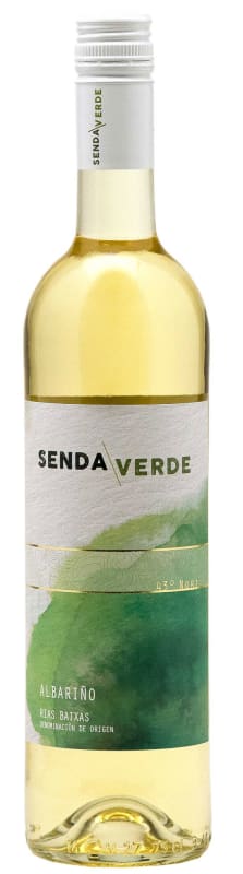 Senda Verde Albarino 2016 Front Bottle Shot