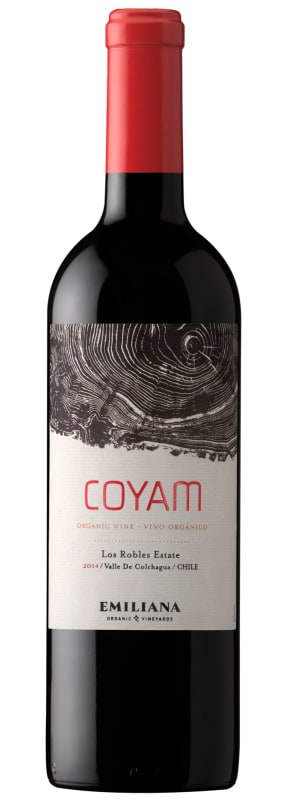 Emiliana Coyam (Certified Biodynamic) 2014 Front Bottle Shot