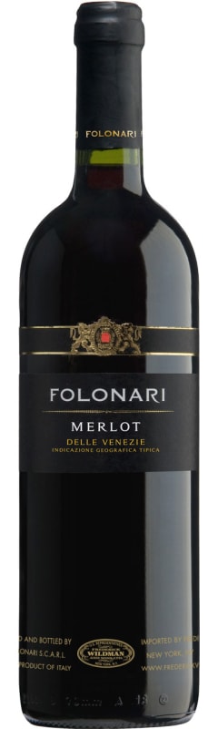 Folonari Venezie Merlot 2015 Front Bottle Shot