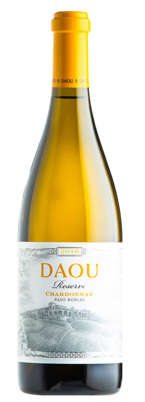 DAOU Reserve Chardonnay 2016 Front Bottle Shot