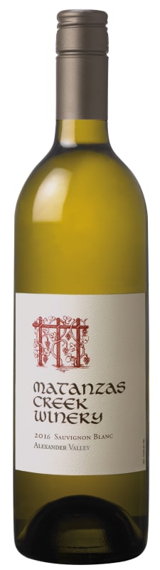 Matanzas Creek Alexander Valley Sauvignon Blanc 2016 Front Bottle Shot