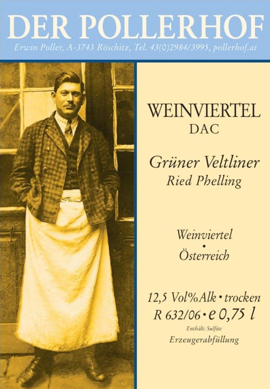 Weingut der Pollerhof Phelling Gruner Veltliner 2008 Front Label