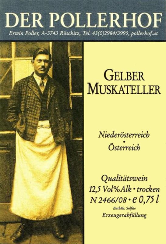 Weingut der Pollerhof Gelber Muskateller 2010 Front Label
