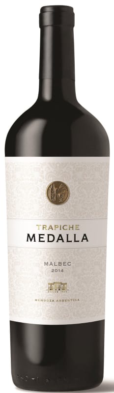 Trapiche Medalla Malbec 2014 Front Bottle Shot
