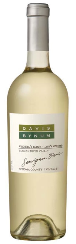 Davis Bynum Virginia's Block Sauvignon Blanc 2014 Front Bottle Shot