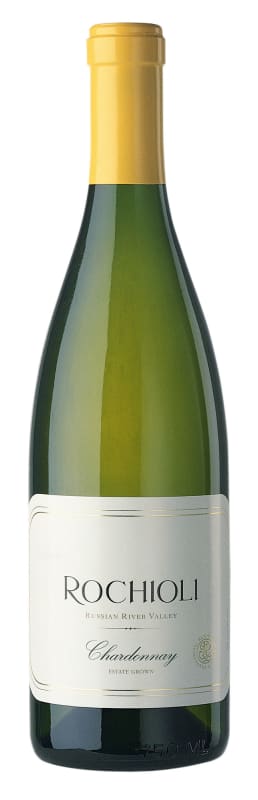 Rochioli Estate Chardonnay 2016 Front Bottle Shot