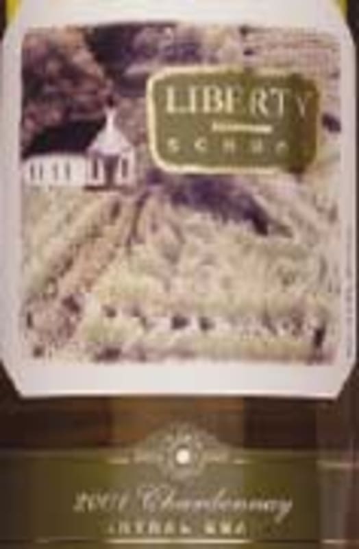 Liberty School Chardonnay 2000 Front Label