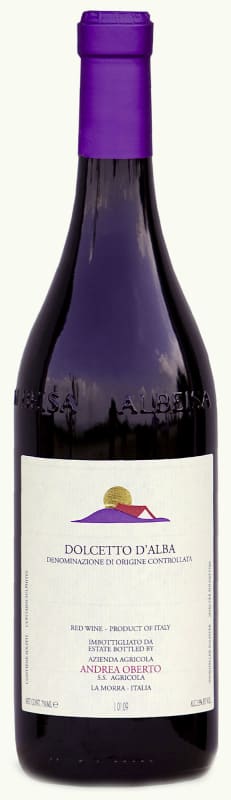 Andrea Oberto Dolcetto d'Alba 2016 Front Bottle Shot