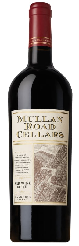 Mullan Road Cellars Red Blend 2015 Front Bottle Shot