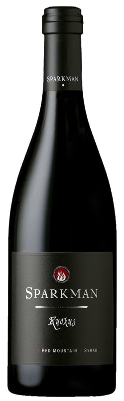 Sparkman Ruckus Syrah 2014 Front Bottle Shot