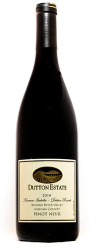 Dutton Estate Karmen Isabella Pinot Noir 2014 Front Bottle Shot