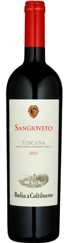 Badia a Coltibuono Sangioveto 2013 Front Bottle Shot