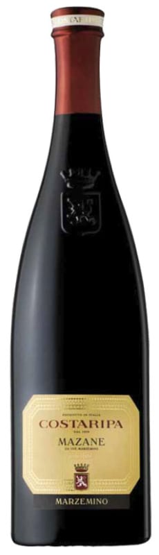 Costaripa Mazane Marzemino 2015 Front Bottle Shot