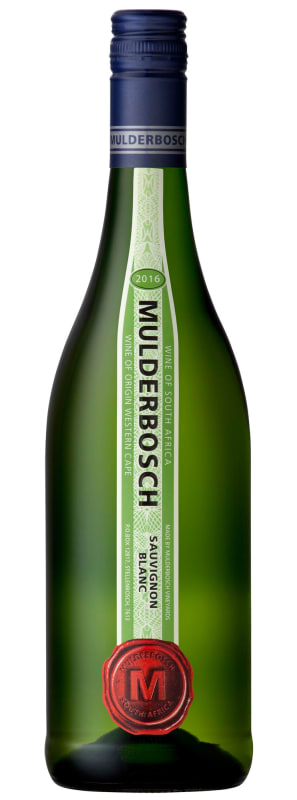 Mulderbosch Sauvignon Blanc 2016 Front Bottle Shot