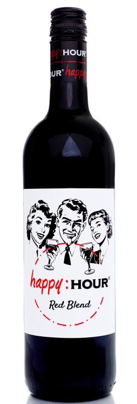 Happy Hour Spanish Red Blend 2016 Front Bottle Shot
