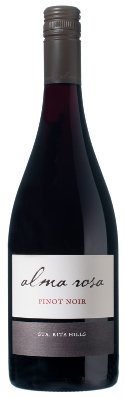 Alma Rosa Sta. Rita Hills Pinot Noir 2015 Front Bottle Shot