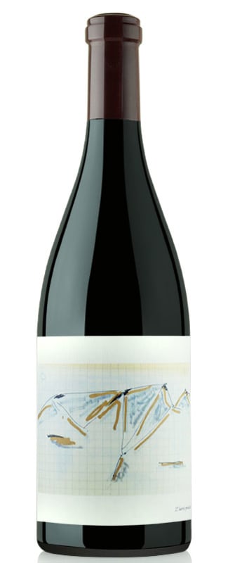 Chanin Los Alamos Vineyard Pinot Noir 2015 Front Bottle Shot