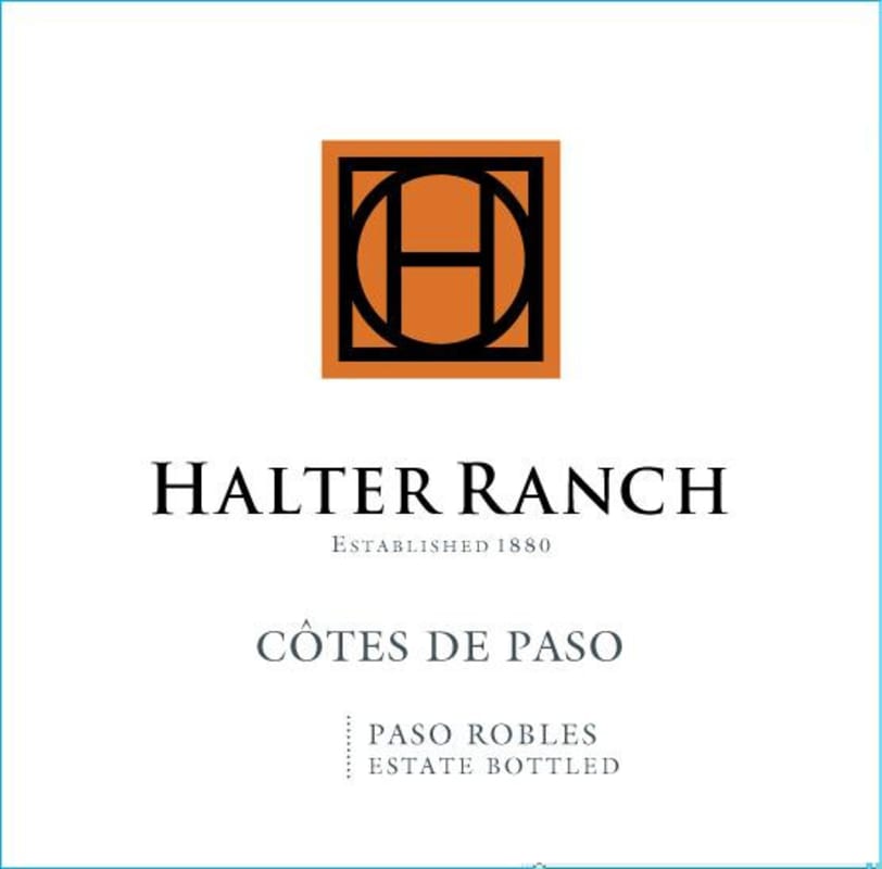 Halter Ranch Cotes de 2013 Front Label