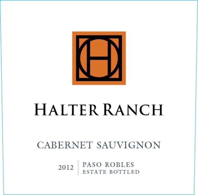 Halter Ranch Cabernet Sauvignon 2012 Front Label