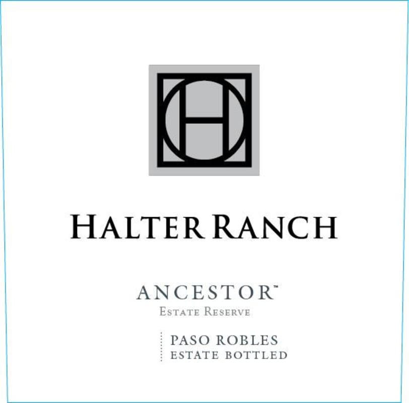 Halter Ranch Ancestor Estate Reserve 2012 Front Label