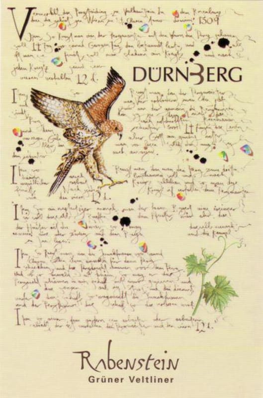 Weingut Durnberg Rabenstein Gruner Veltliner 2009 Front Label