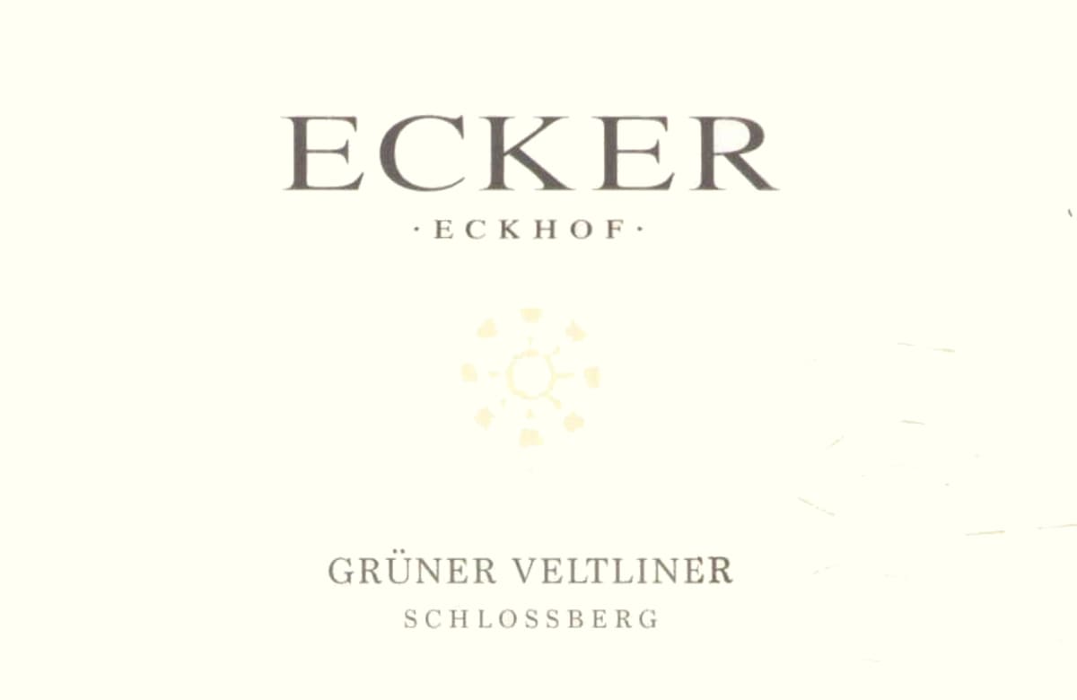 Weingut Eckhof Schlossberg Gruner Veltliner 2015 Front Label