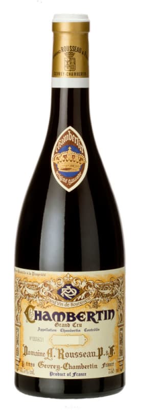 Domaine Armand Rousseau Chambertin Grand Cru 2014 Front Bottle Shot