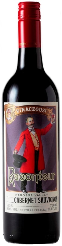 Vinaceous Raconteur Cabernet Sauvignon 2015 Front Bottle Shot