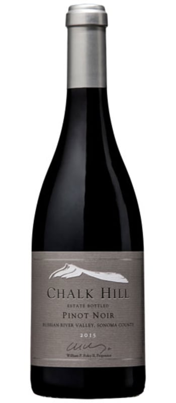 Chalk Hill Estate Pinot Noir 2015 Front Bottle Shot