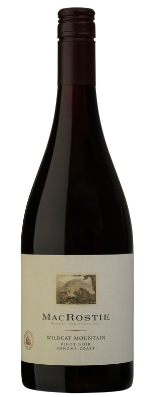 MacRostie Wildcat Mountain Vineyard Pinot Noir 2016 Front Bottle Shot