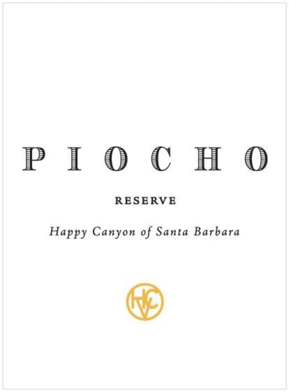 Happy Canyon Vineyards Piocho Reserve 2010 Front Label