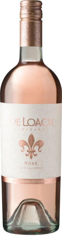 DeLoach Heritage Reserve Rose 2017 Front Bottle Shot